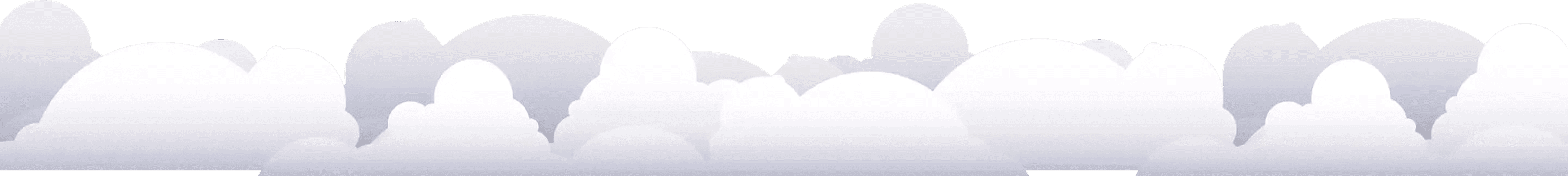 Clouds Section Divider